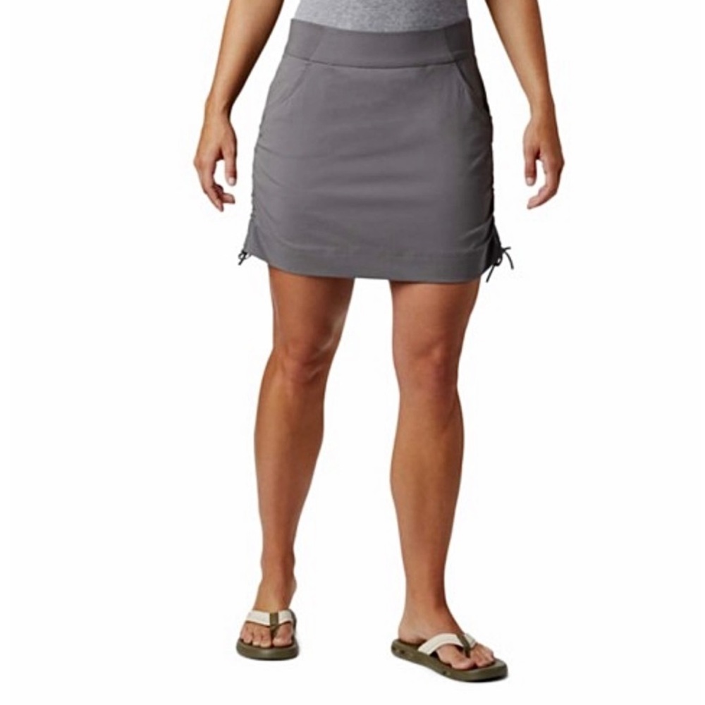 Columbia M Anytime Casual Gray Skort! NEW! - Picture 2 of 16